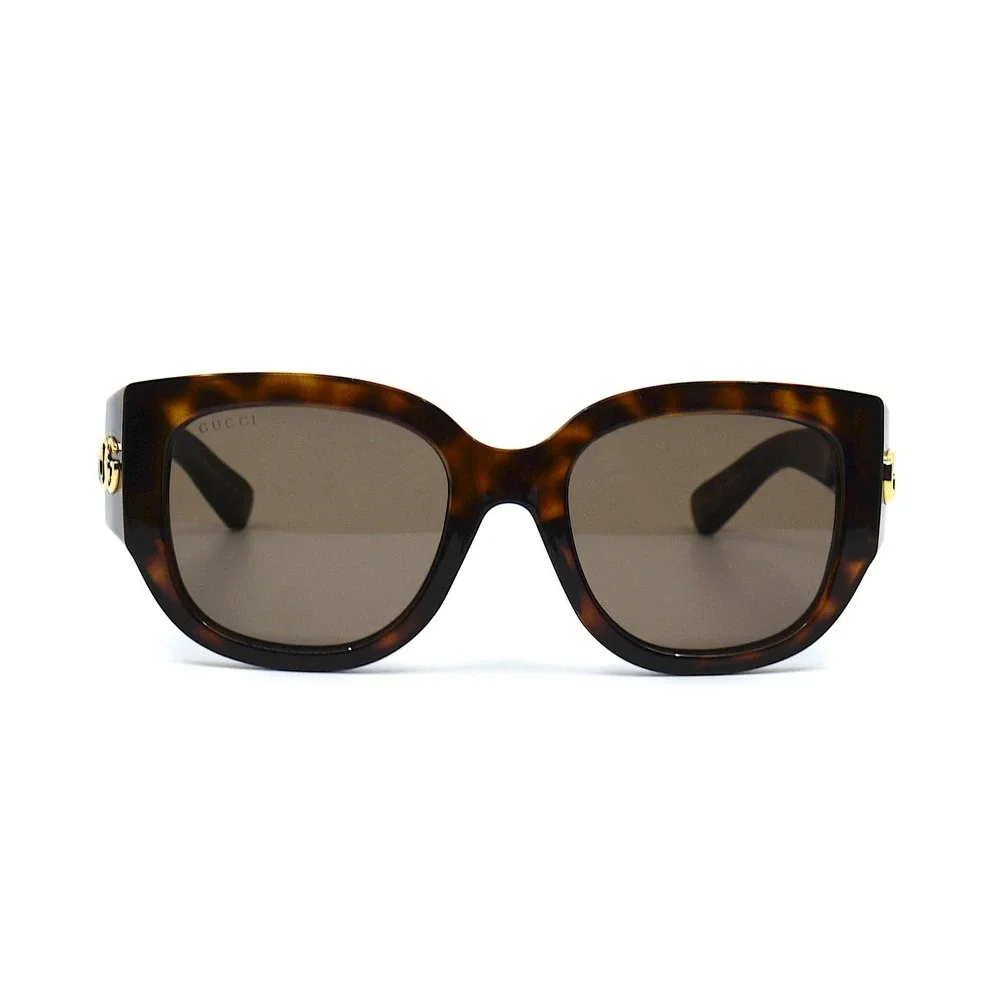 NEW GUCCI GG1599SA 002 HAVANA BROWN AUTHENTIC SUNGLASSES - Picture 2 of 14